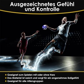 KWJEIULSOQ Handball Größe 2, handbälle Spielball und Trainingsball-strapazierfähig, Handball Kinder Unisex für Kinder Jugend und Erwachsene