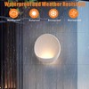 Hyunbae Modern LED Wall Sconce, 8'' Round Wall Lights Indoor