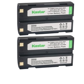 Kastar D-Li1 Battery 2 Pack for Pentax Ei-D-Li1 EI-D-BC1 Pentax EI-2000, Trimble 29518 46607 52030 54344 38403 5700 5800 R6 R7 R8 GNSS TR-R8 GPS MT1000, HP C8873A HP PhotoSmart 912 C912 912XI C912XI
