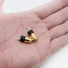 Surf turtle 3.5mm Female Stereo Panel Mount Jack Connector, 6Pcs