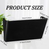 Colarr 8 Pcs Wall File Holder Organizer Plastic Wall Mount