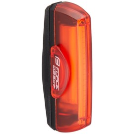 Force 80122 COB Tail Light for Bicycles, USB Charging, Tail Red