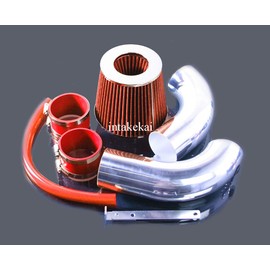 PERFORMANCE AIR INTAKE KIT FIT 2000-2002 DODGE DURANGO DAKOTA 3.7L V6 & 4.7L V8 ENGINE (RED)