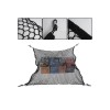 CHONGYTTUO 70cm x 70cm Car Trunk Rear Cargo Net Storage