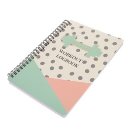 Operitacx Fitness-punschbuch Fitness-protokoll Trainingsheft Agendaplanung Buch Plan- Protokollbuch Buch Fitnessplanung Fitness-agenda-notizblock Fitness-logbuch Kalender Notizbuch A5 Papier