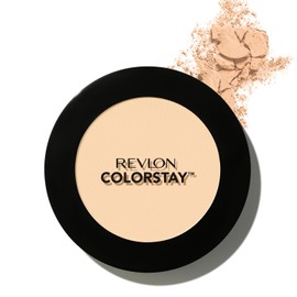 Revlon Colorstay Pressed Powder N 820 Light (Color Image: Natural Skin Tone), 0.3 oz (8.4 g) with Puff and Mirror, Oil Control Face Powder, Popular Color