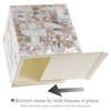 Milano Tissue Box Cover Square – Decorative Tissue Holder for