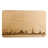 Paris Skyline Bread Board | Beech Breakfast Board | Wooden