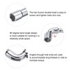 HARFINGTON L Shaped Angled Hex Socket Wrench 8mm High Carbon