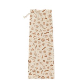 Pebbly Organic Cotton Bread Bag with Cord