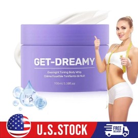 Unbranded SEALED NEW Get Dreamy Overnight Toning Body Whip 3.4 fl oz Travel Size 100ML US