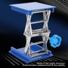 Laboratory Stand, 100 x 100 mm Laboratory Scissor Jack, Blue