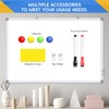 Axidou 14x11in Magnetic Dry Erase Boards, White Board with Marker,