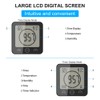 YUNYODA Digital LCD Shower Clock Waterproof Shower Clock Digital Bathroom