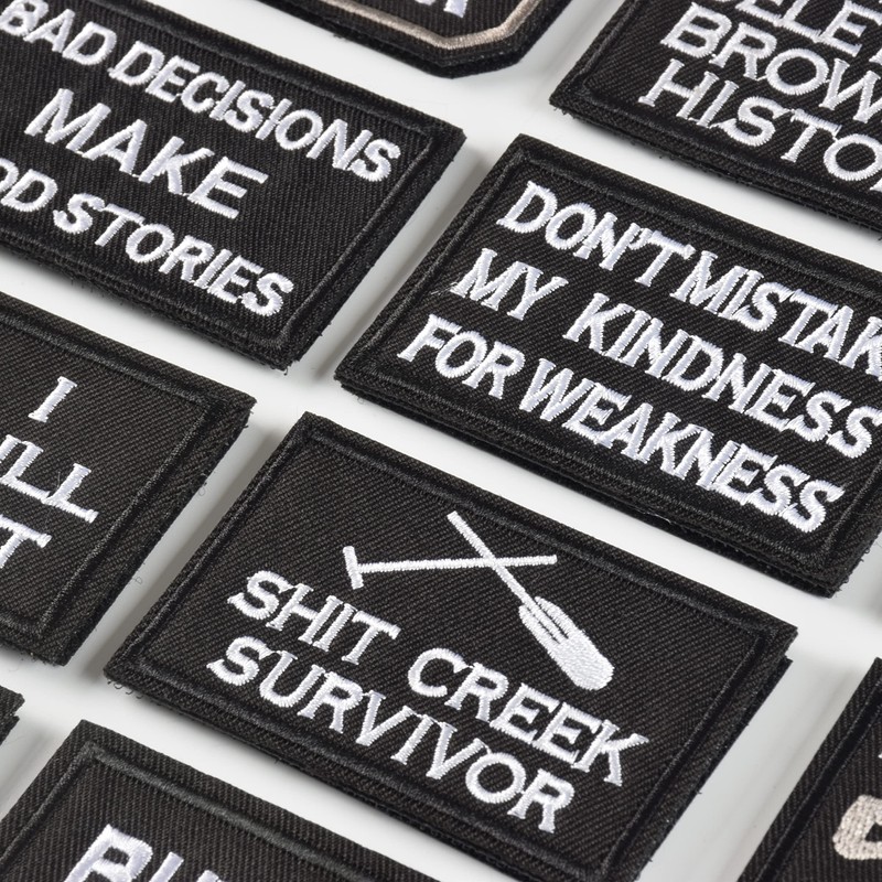 GYGYL 20PCS Tactical Morale Funny Patches Bundle, Hook and Loop