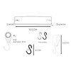 Brute Strength - Leather S Hooks for Hanging - Taupe