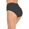 Micosuza Women's Swim Bottom High Waist Retro Basic Full Coverage