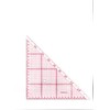 Takara Square Triangle Ruler for Layout, 11.8 x 0.08 inches
