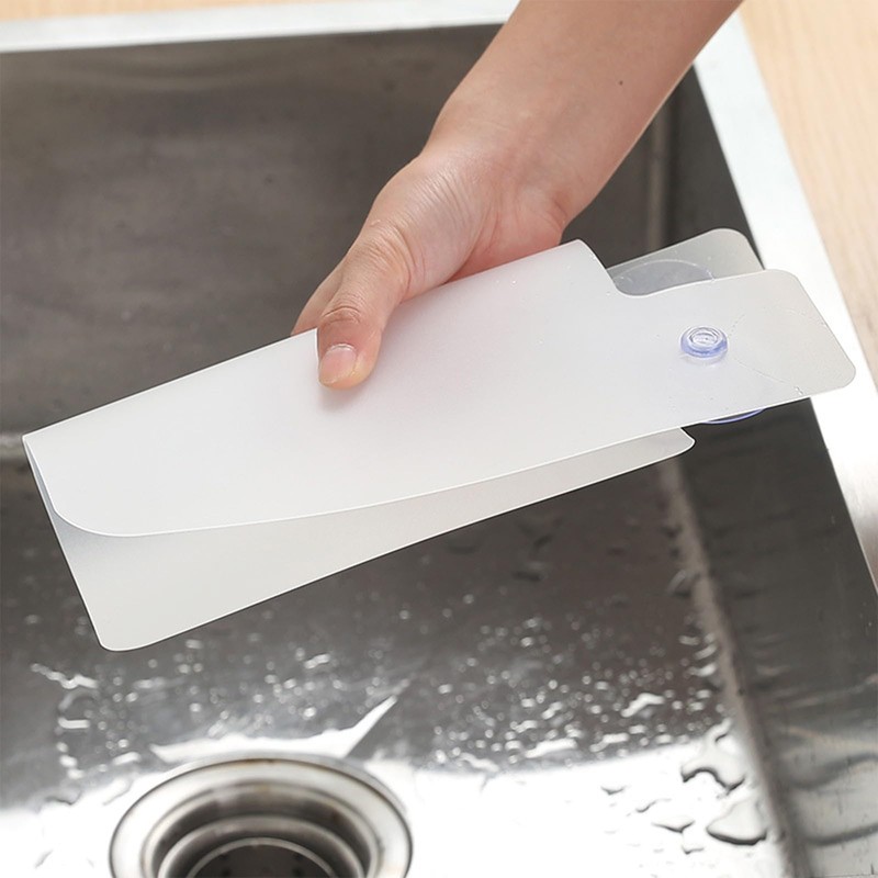Kitchen Sink Splash Guard, 3pcs Dish Washing Baffle Board Sink