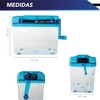 CHIC FANTASY Hand Shredder, TRITURADOR DE Papel Manual Color Azul