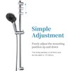 OFFO Shower Slide Bar Combo, Adjustable 33 in Slide Bar