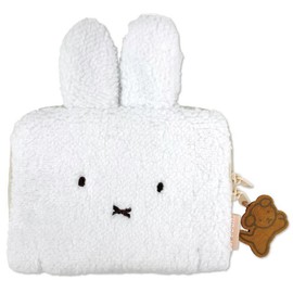 Eye Up Miffy Dotto Pouch Boa Short (Face Miffy)