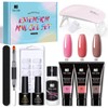 Nail Polish Starter Kit 3 Color Gel + Base Coat