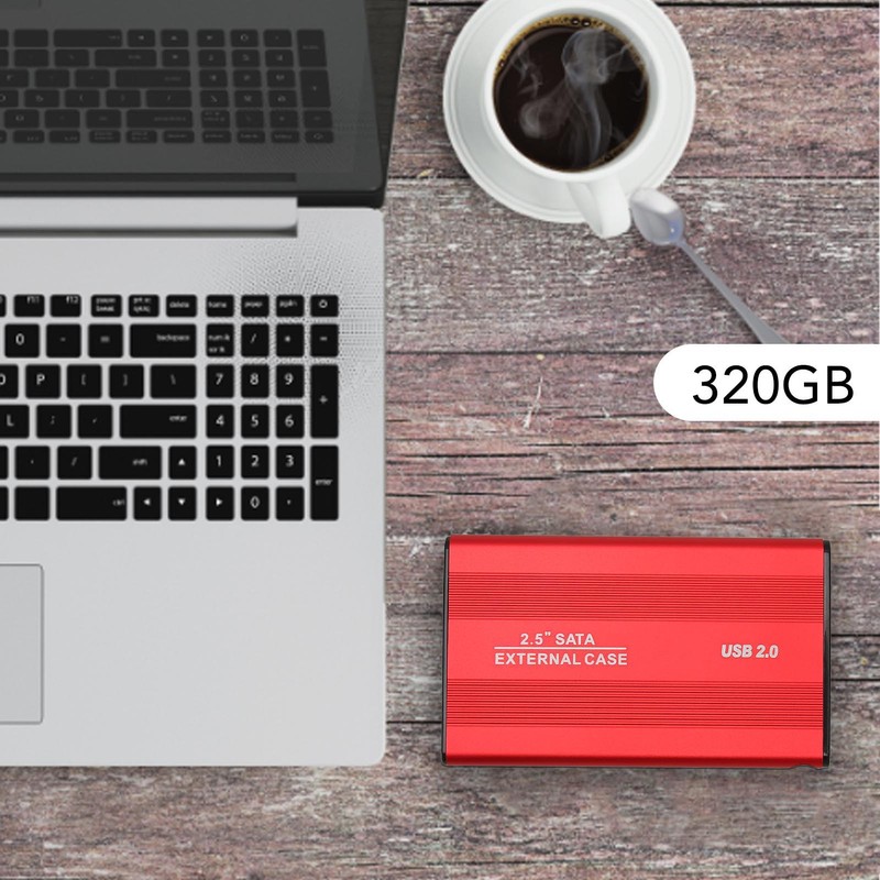 External Hard Drive 2.5 Inch Slim USB 2.0 High Speed
