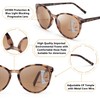Amorays Cat Eyes Progressive Multifocus Reading Sunglasses for Women UV