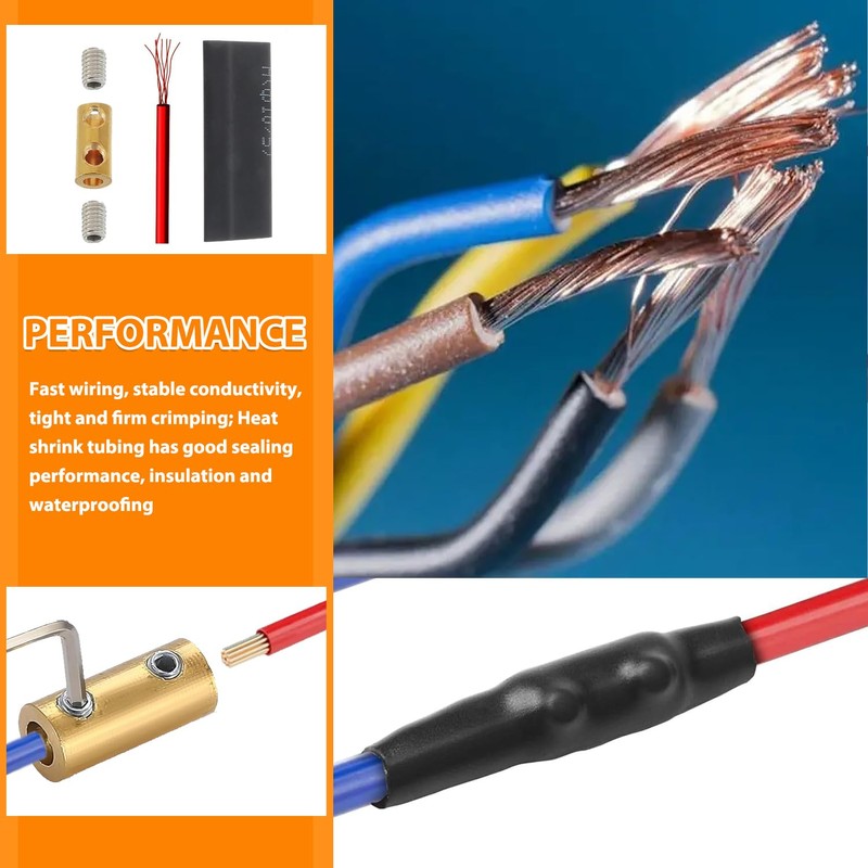 HUAREW 10 AWG 60A Splicing Wire Connector, 60A Splicing Quick