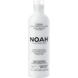NOAH Hair 2.2 Restructuring Cream with Yogurt – Deep Repair for Dry, Brittle & Damaged Hair - Nourishing & Strengthening Hair Mask with Natural Proteins for Hydration, Softness & Shine – 250ml
