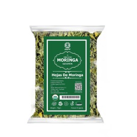 Akshit Hojas De Moringa Secas Organica, Dried Moringa Leaves, Herbal Moringa Leaf Tea, Leaf Tea Moringa Oleifera, Moringa Dried Leaves, Caffeine free, No Additives.2.6 oz