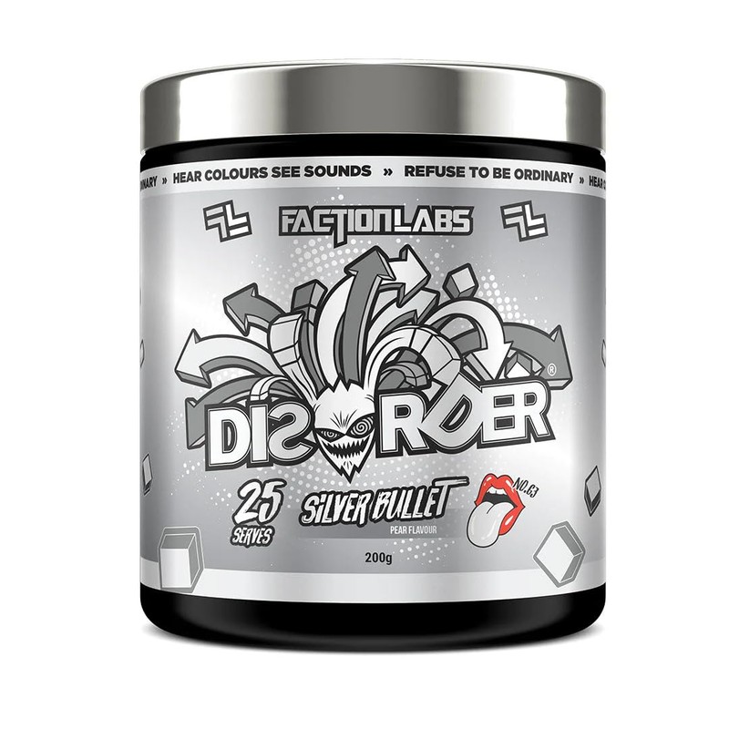 Faction Labs Disorder Pre-Workout 50 Serves Green Haze