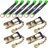 Trekassy Car Tie Down Straps for Trailers, 6 Pack 96