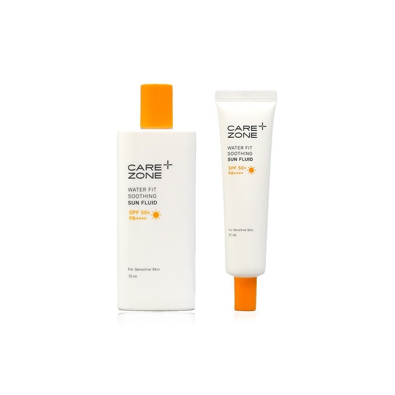 Carezone Waterfit Soothing Sun Fluid 70ml + 31ml / 케어존