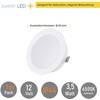 Sweet Led Flat Recessed Light 12 V IP44 Furniture Recessed