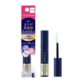 Cezanne Eyelash Serum Rich Plus, Clear, 0.14 oz (4.0 g), Eyelash Serum Formulated with 28 Kinds of Beauty Moisturizing Ingredients
