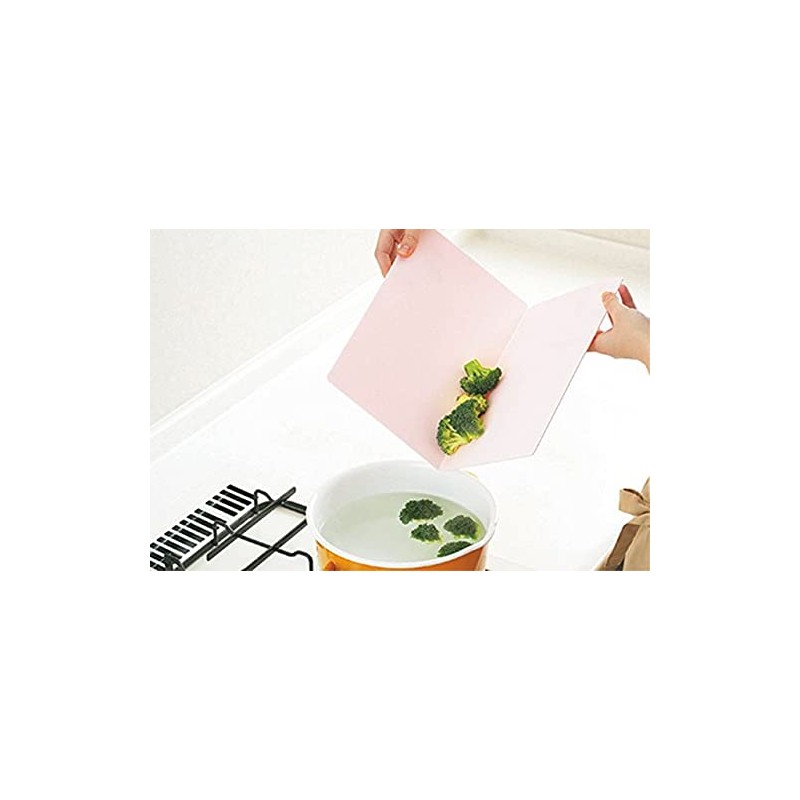 Kawasaki Synthetic Resin Folding Cutting Board, White, CB-025, Approx. 14.4