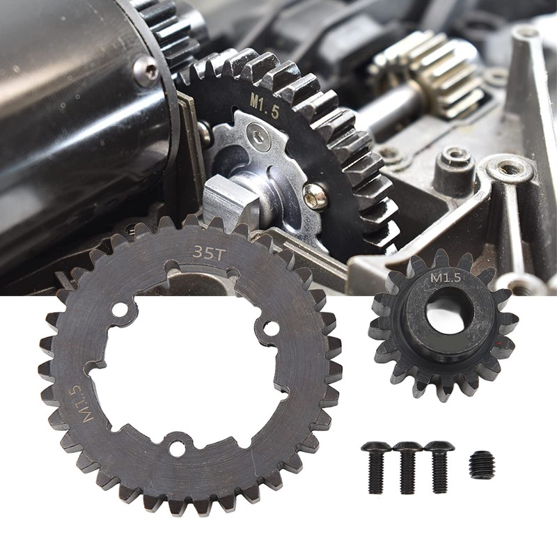 35T Spur Motor Gear Set Steel RC Spur Gear Pinion