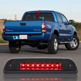 3rd Third Brake Light LED Compatible with 1995 1996 1997 1998 1999 2000 2001 2002 2003 2004 2005 2006 2007 2008 2009 2010 2011 2012 2013 2014 2015 2016 Toyota Tacoma Third Center Cargo Rear(Smoke)