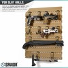 Savior Equipment Wall Rack System Heavy-Duty Steel Tactical J-Hooks for