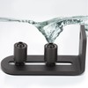 Carbon Steel Adjustable Sliding Floor Guide for Barn Door (Double