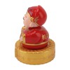 Cai Shen Statue Solar Power Shaking Head Vivid Decorative Chinese