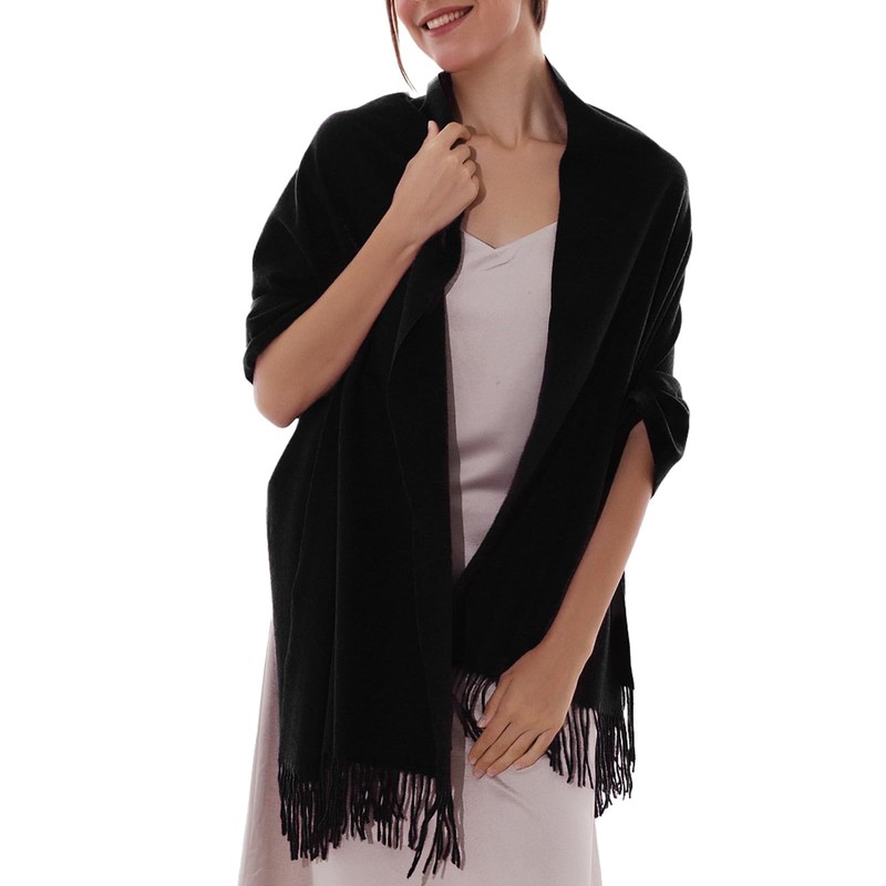 RIIQIICHY Scarf, Women's Scarf, Large Scarf, Weddings, Cashmere Touch, Solid,