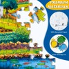 500 Pieces Puzzle for Adults,Country Farm Life Puzzle,Recycled Cardboard Landscape