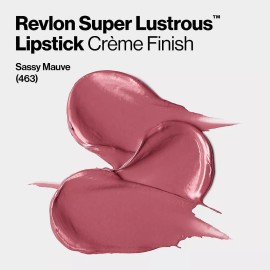 Revlon Lápiz Labial Super Lustrous Lipstick Tono Sassy Mauve Revlon Color Coral oscuro
