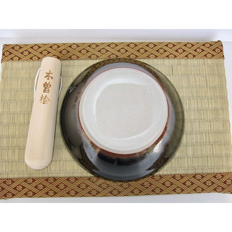 Made in Japan Mino Ware Ripple Ridge Mortar & Pestle