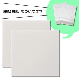 TUKUMO Polyethylene Foam, 2 Pieces, Length 6.3 x Width 6.3 x Thickness 0.8 inches (160 x 160 x 20 mm), Includes 2 Tracing Papers, String Art, Fabric Panel