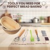 Sourdough Basket Set, 9" Round & 10" Oval Proofing Baskets