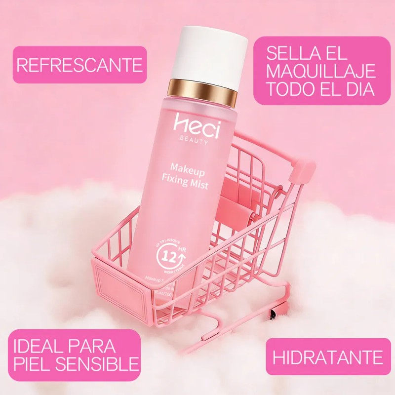 Fijador De Maquillaje Larga Duración Matte Finish 100ml